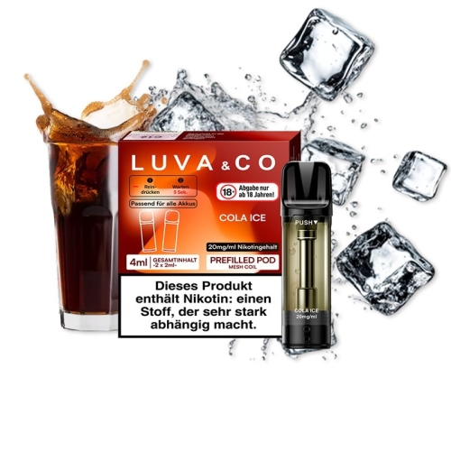 Lovesticks - Luva & Co Pods (2 Pods pro Packung) Cola Ice