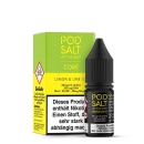 Pod Salt Core - 10ml Nikotinsalz Liquid Lemon &amp; Lime Ice 11mg