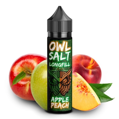 OWL Salt Longfill 10 ml in 60 ml Apple Peach
