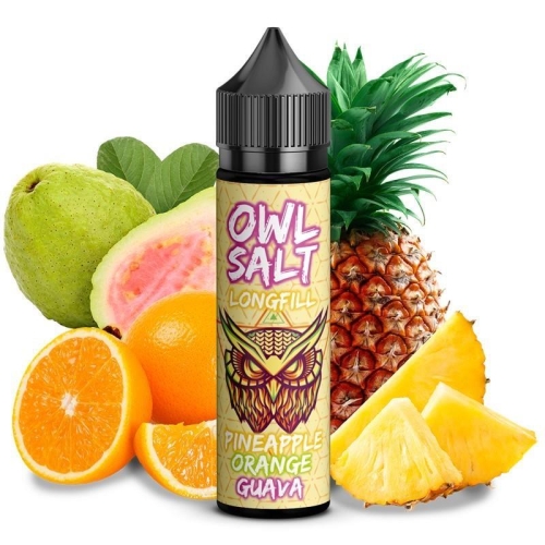 OWL Salt Longfill 10 ml in 60 ml Pineapple Orange Guava