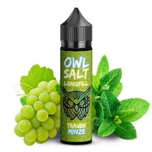 OWL Salt Longfill 10 ml in 60 ml Traube Minze