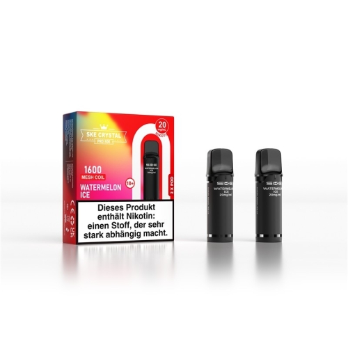 SKE Crystal 800 Pro Prefilled Pod Watermelon Ice 20mg/ml