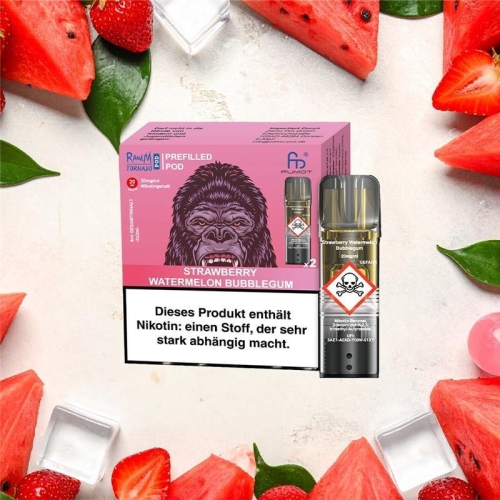 RandM Tornado Prefilled Pod Strawberry Watermelon Bubblegum