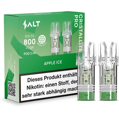 Salt Cristallite Pro Pod Apple Ice 20 mg/ml