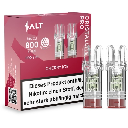 Salt Cristallite Pro Pod Cherry Ice 20 mg/ml