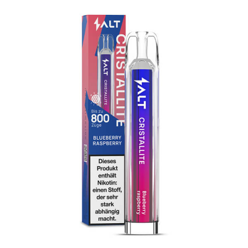 SALT Cristallite Vape 800 Puffs Blueberry Raspberry