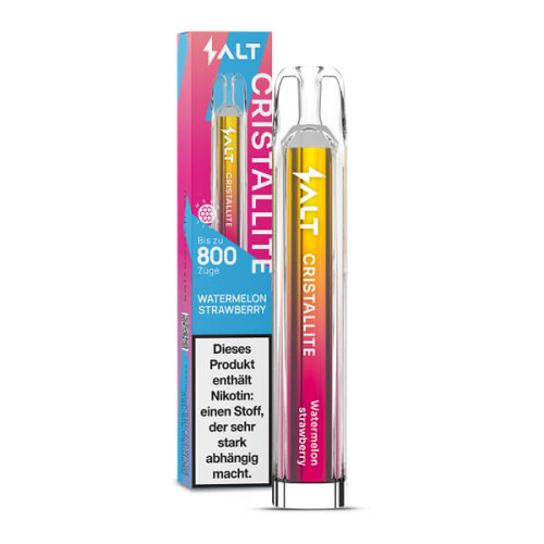 SALT Cristallite Vape 800 Puffs Watermelon Strawberry