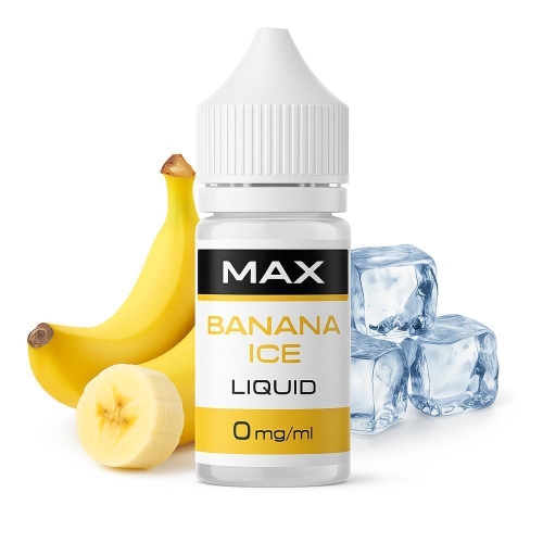 MAX VAPE - Banana Ice  3mg Max Liquid 10ml