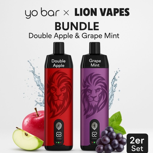 Yo Bar X Lion Vapes 2er Set Bundle