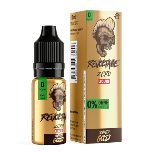 Revoltage - Tobacco Gold E-Liquid 0 mg