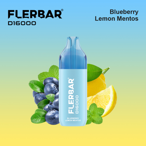 Flerbar - D16000 Blueberry Lemon Mentos