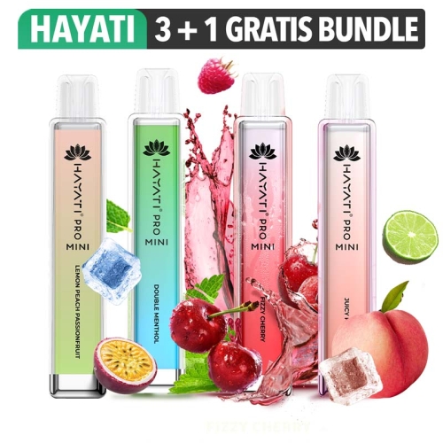 Hayati Pro Mini – 3+1 gratis Bundle