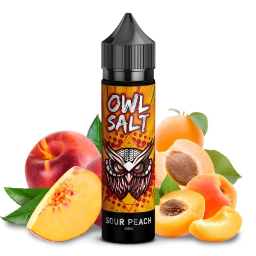 OWL Salt Longfill 10 ml in 60 ml Sour Peach