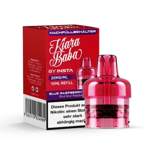 Kiara Baba Pod Blue Raspberry Kizzez