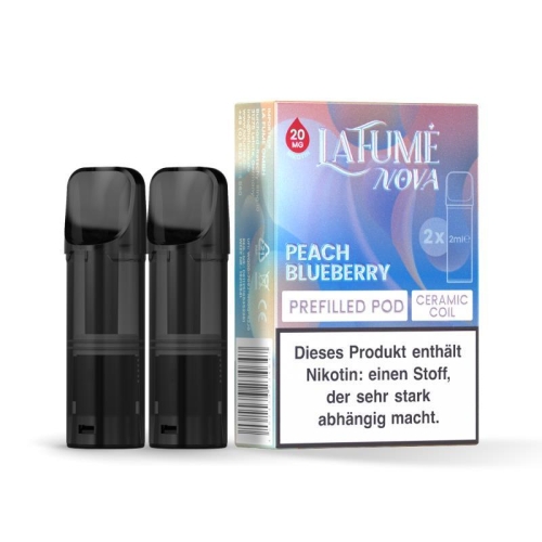 La Fume Nova Pods 20mg/ml Peach Blueberry Candy