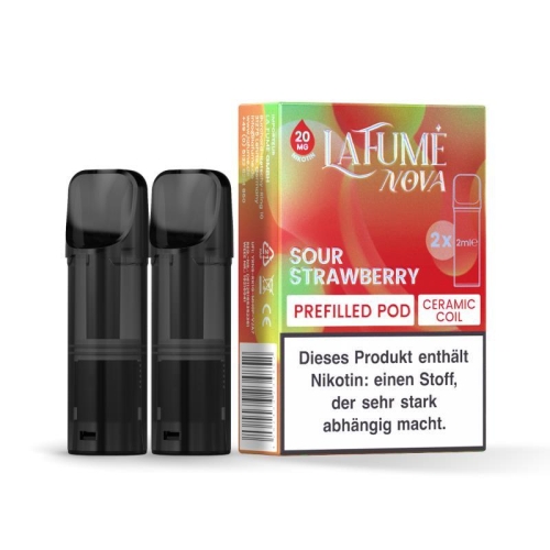 La Fume Nova Pods 20mg/ml Sour Strawberry