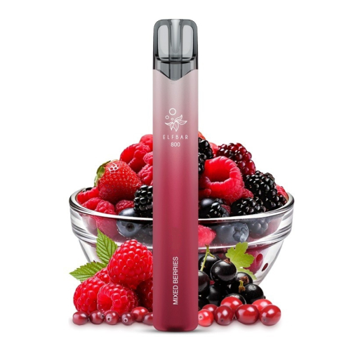 Elfbar 800  Einweg Vape Nikotinfrei - Mixed Berries 0 mg/ml