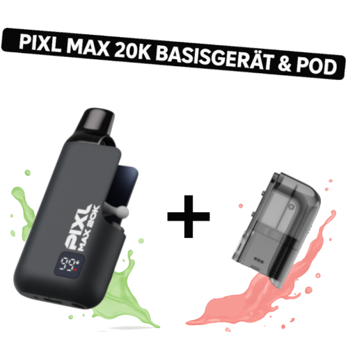 Pixl MAX 20K - Basisgerät & Pod 20000 Züge