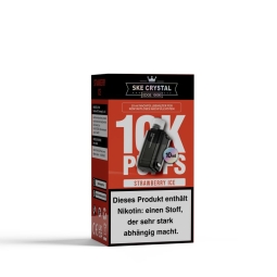 SKE Crystal Edge 10000 Pod Strawberry Ice