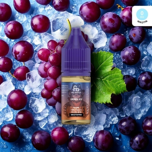 RandM Tornado Liquids - Nikotinsalz Nikotinfei Grape Ice 0 mg/ml