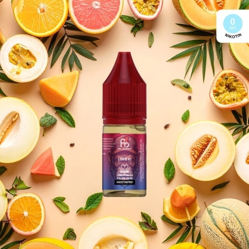 RandM Tornado Liquids - Nikotinsalz Nikotinfei Love 61 0 mg/ml