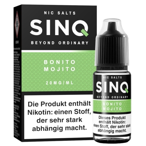 SinQ - Nikotinsalz Liquid Bonito Mojito 20 mg/ml