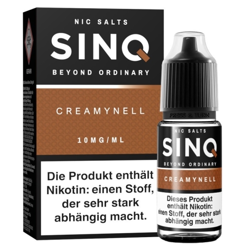 SinQ - Nikotinsalz Liquid Creamynell 10 mg/ml