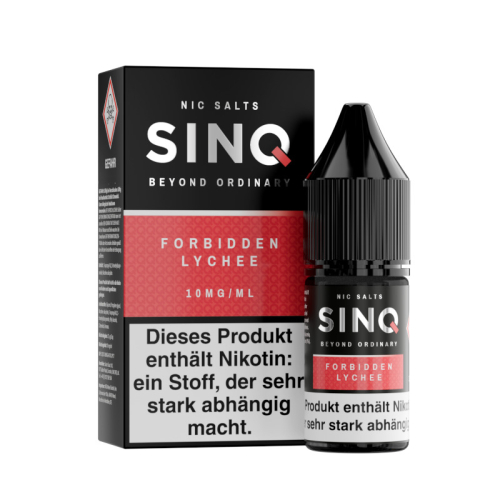 SinQ - Nikotinsalz Liquid Forbidden Lychee 10 mg/ml