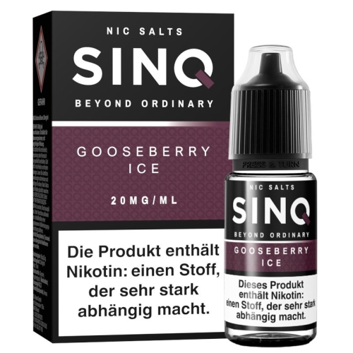 SinQ - Nikotinsalz Liquid Gooseberry 20 mg/ml