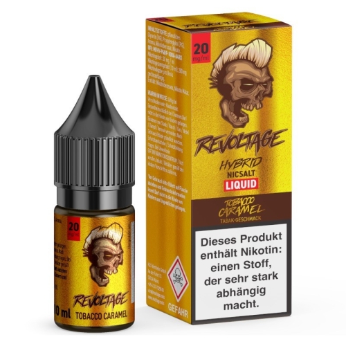 Revoltage - Tobacco Caramel E-Liquid 20 mg/ml