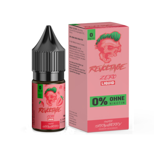 Revoltage -  Super Strawberry E-Liquid 0 mg