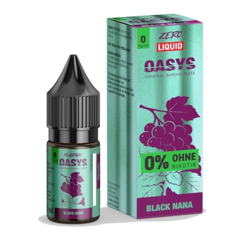 Revoltage Oasys - Black Nana 0 mg/ml