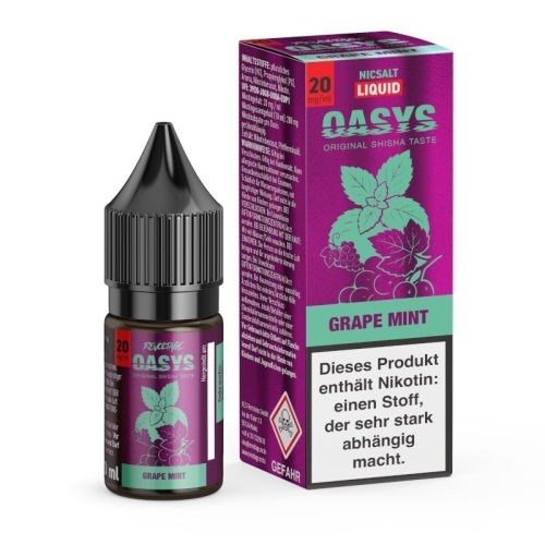 Revoltage Oasys - Grape Mint 20 mg/ml