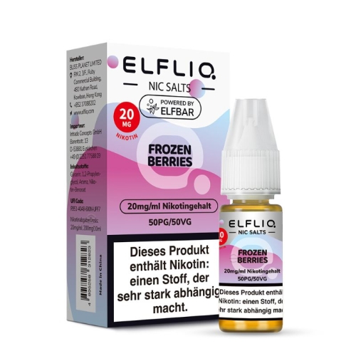 Elfliq - NicSalt Liquid Frozen Berries NEW 20 mg/ml