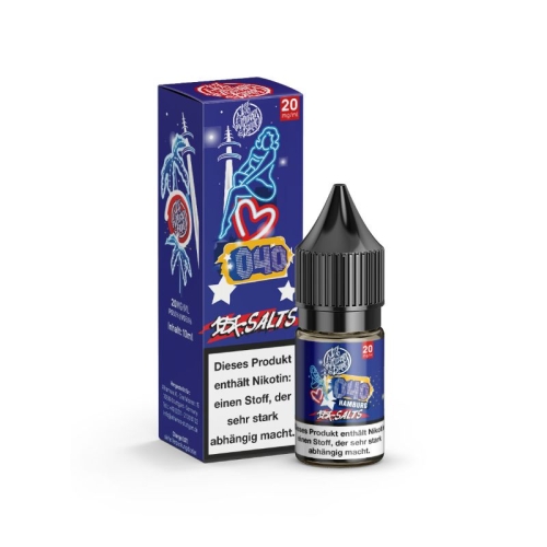 187 Nikotinsalz Liquids 040 Hamburg 10 mg/ml