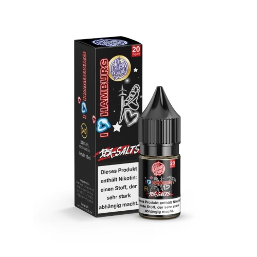 187 Nikotinsalz Liquids I Love Hamburg 10 mg/ml