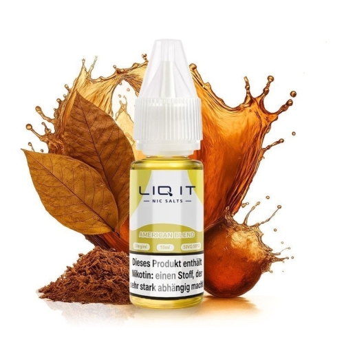 Lovesticks - Liq it NicSalt Liquids American Blend 0 mg/ml