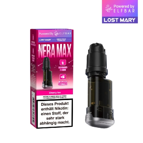 Lost Mary - Nera Max 15K Pods - by Elfbar Cherry Ice