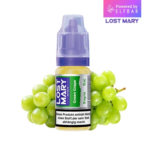 Lost Mary - Nic Salts Green Grape 10 mg/ml