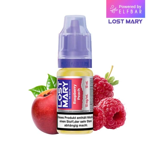 Lost Mary - Nic Salts Raspberry Peach 10 mg/ml