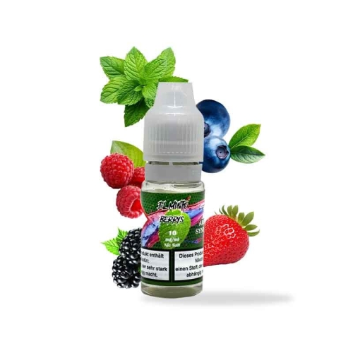 El Minto NicSalt Liquid 10 ml Berrys 10mg/ml