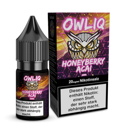 Owliq Nikotinsalz Liquid 10 ml Honeyberry Acai 20 mg/ml