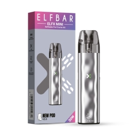 Elfbar Elfx Mini Pod Kit Silver