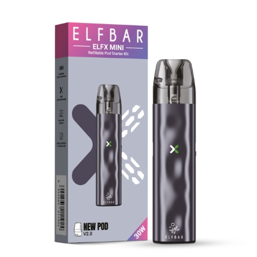 Elfbar Elfx Mini Pod Kit Grey