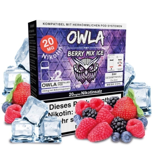 OWLA Prefilled Pod - (2 St&uuml;ck) Berry Mix Ice 20 mg/ml
