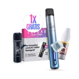 Elfbar Turbo Kit + Elfliq + Gratis Turbo Pods