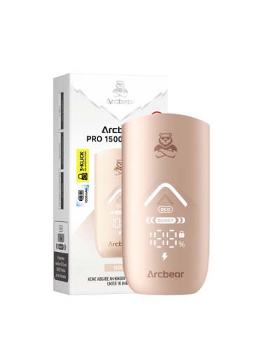Arcbear Pro 15000 Akku Gold