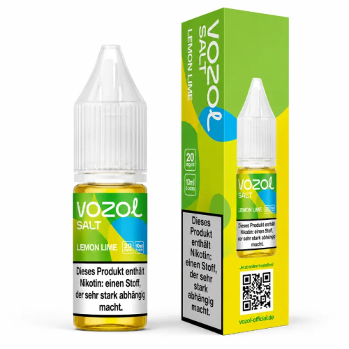 Vozol Nikotinsalz Liquid - 10ml Lemon Lime 14,5mg/ml