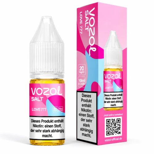 Vozol Nikotinsalz Liquid - 10ml LOVE 777 14,5mg/ml