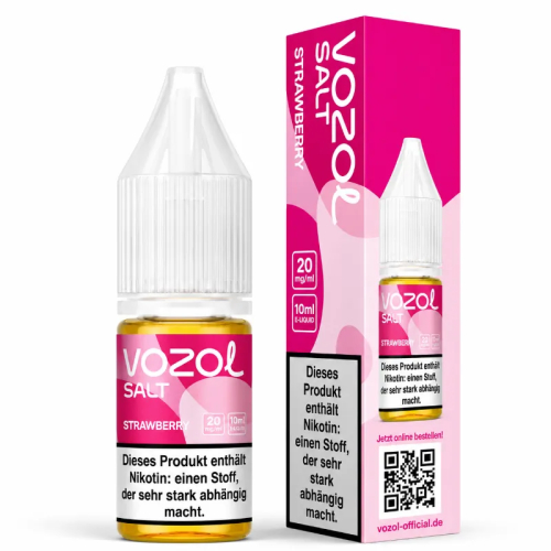 Vozol Nikotinsalz Liquid - 10ml Strawberry 14,5mg/ml